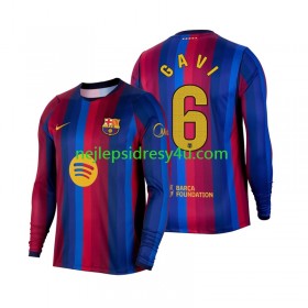 Fotbalový Dres FC Barcelona Gavi 6 Domácí 2026/27 Dlouhý Rukáv